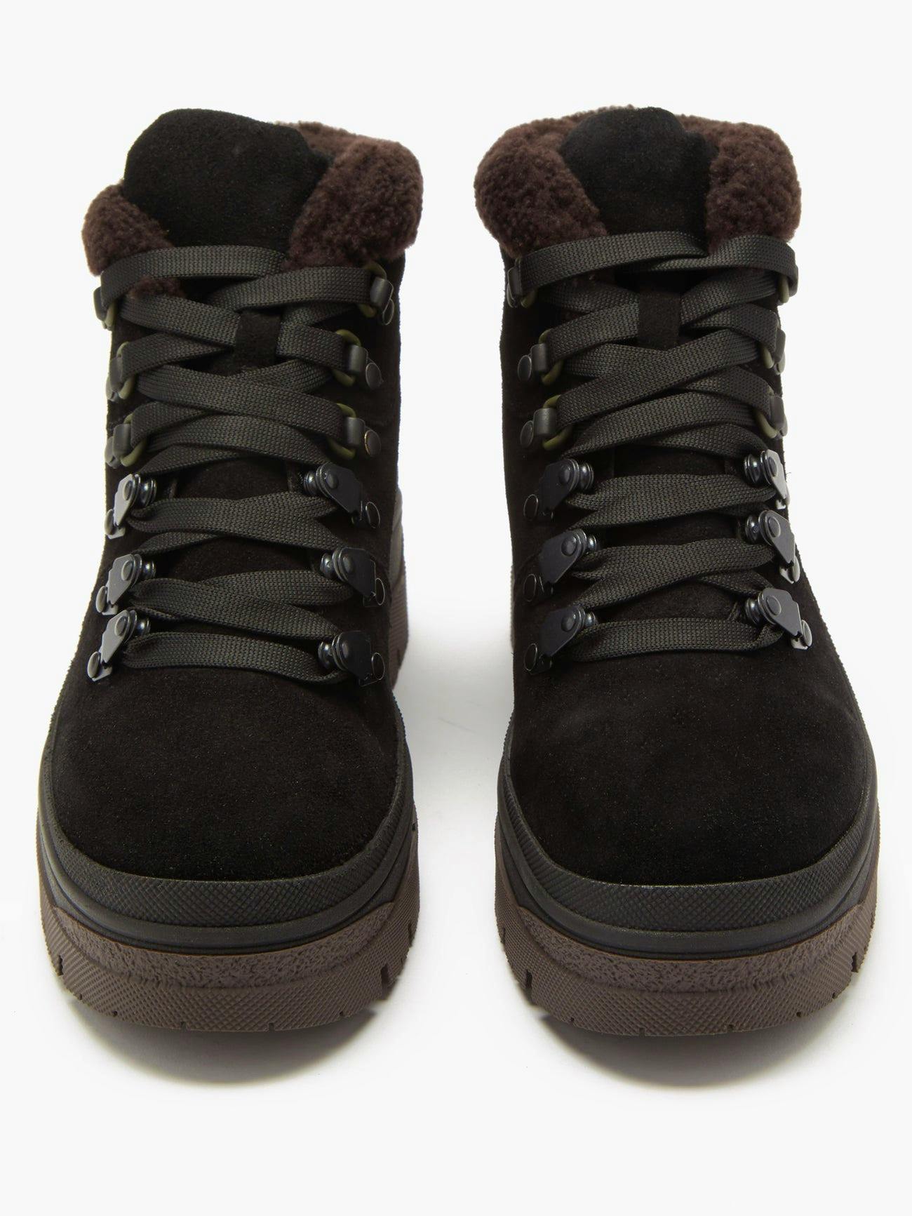 See By Chloe Aure Shearling-Lined Suede Hiking Boots, £430