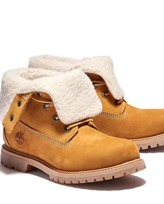 Timberland Fold-Over Boot For Women In Yellow, £160