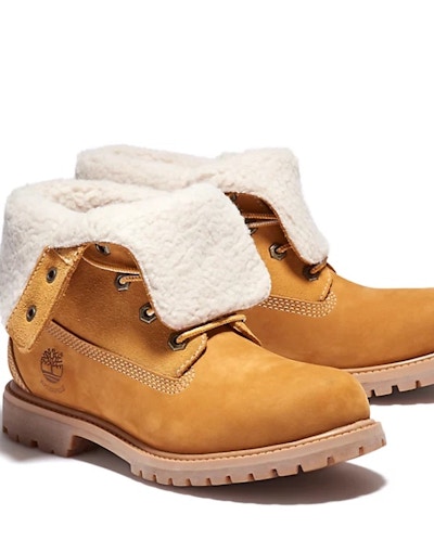 Timberland Fold-Over Boot For Women In Yellow, £160