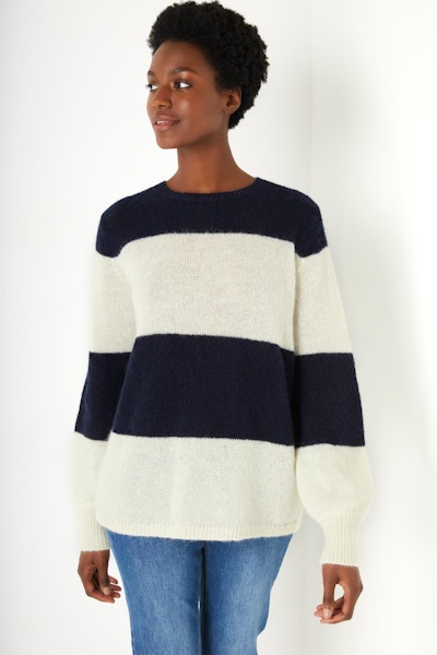Wyse Melanie Block Stripe Sweater, £175
