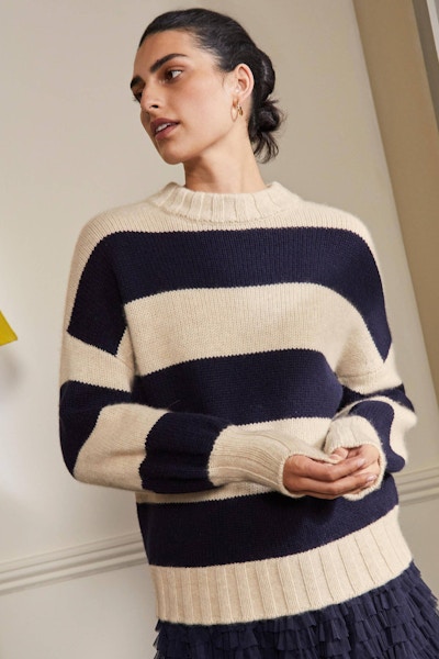 Boden Diana Chunky Cashmere Jumper, £298