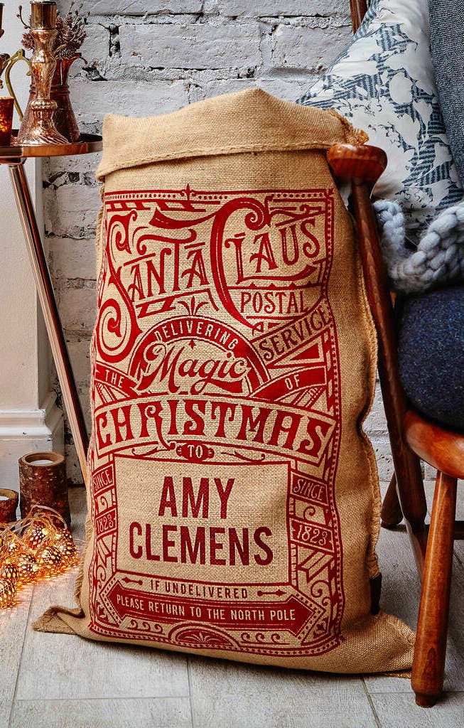 Not On The High Street The Hudson Personalised Sack, £23