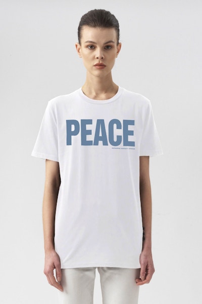 Katherine Hamnett Peace T Shirt, £55