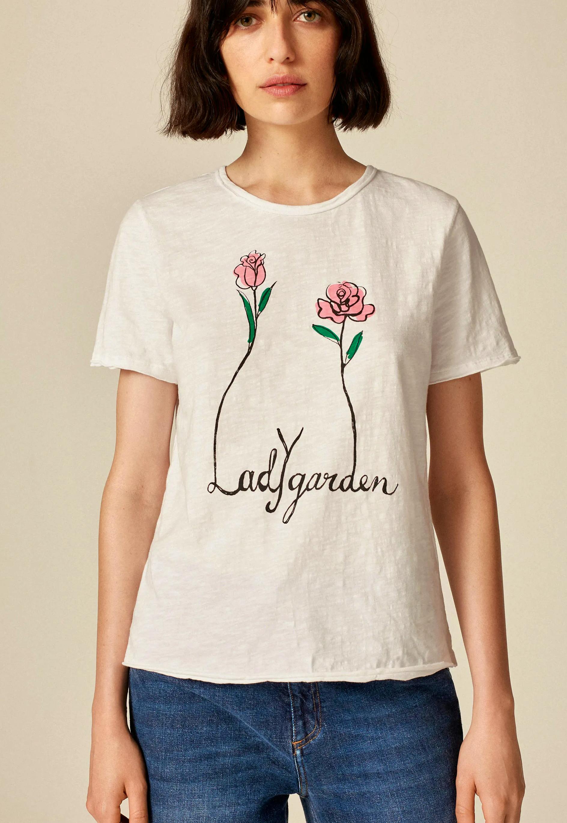 ME+EM Organic Cotton Lady Garden T Shirt, £50