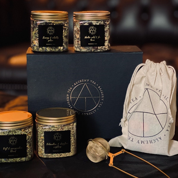Health & Wellbeing Gift Box Of Loose Tea