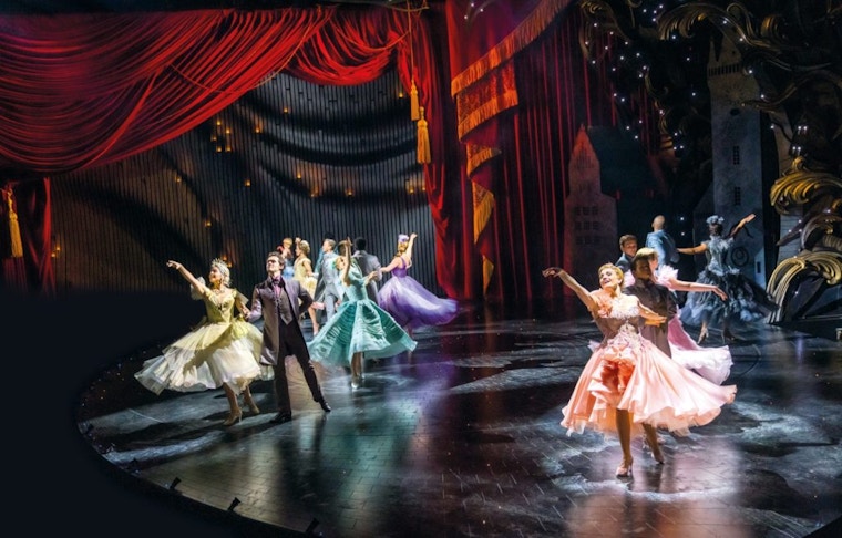 The Ball, Ensemble, Andrew Lloyd Webber’s Cinderella, Photo Credit Tristram Kenton