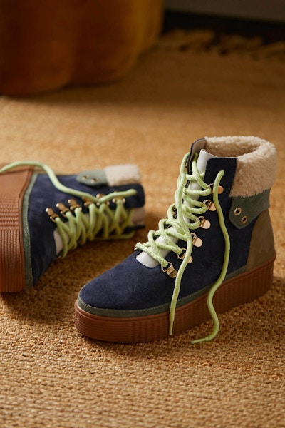 Laura Hiking Boots Navy, £150