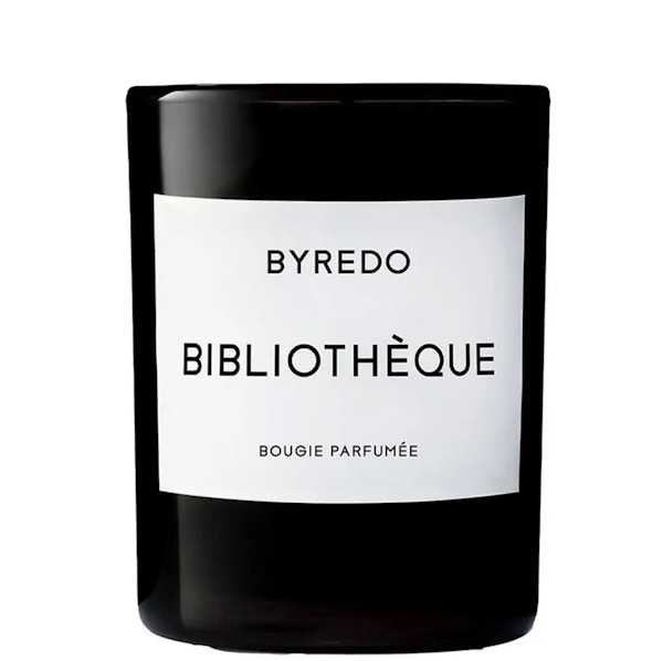Byredo, Bibliotheque Candle, £31 Without being overtly Christmassy, this divine candle epitomises long, lazy winter afternoons.