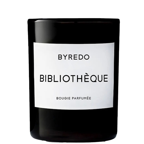 Byredo, Bibliotheque Candle, £31 Without being overtly Christmassy, this divine candle epitomises long, lazy winter afternoons.
