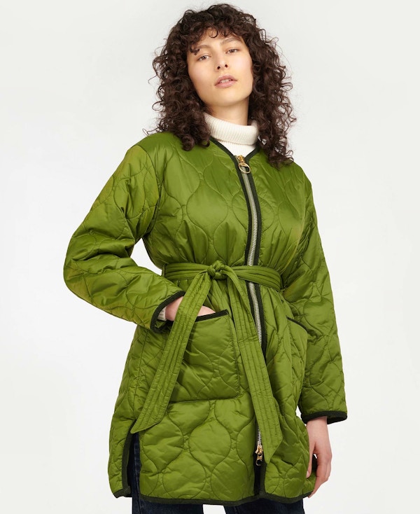 BARBOUR BY ALEXACHUNG BILLIE QUILTED JACKET