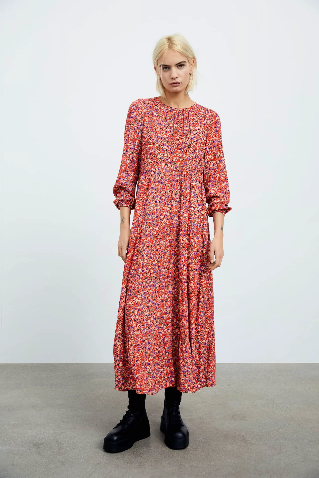 Floral Print Midi Dress £49.99