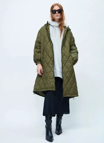 Hooded Puffer Coat