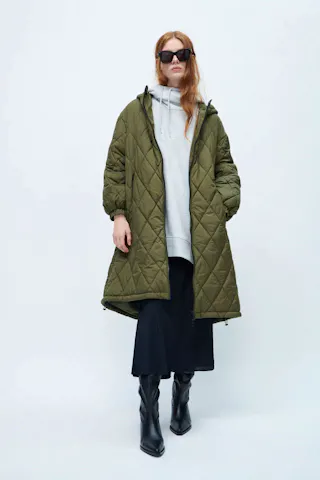 Hooded Puffer Coat