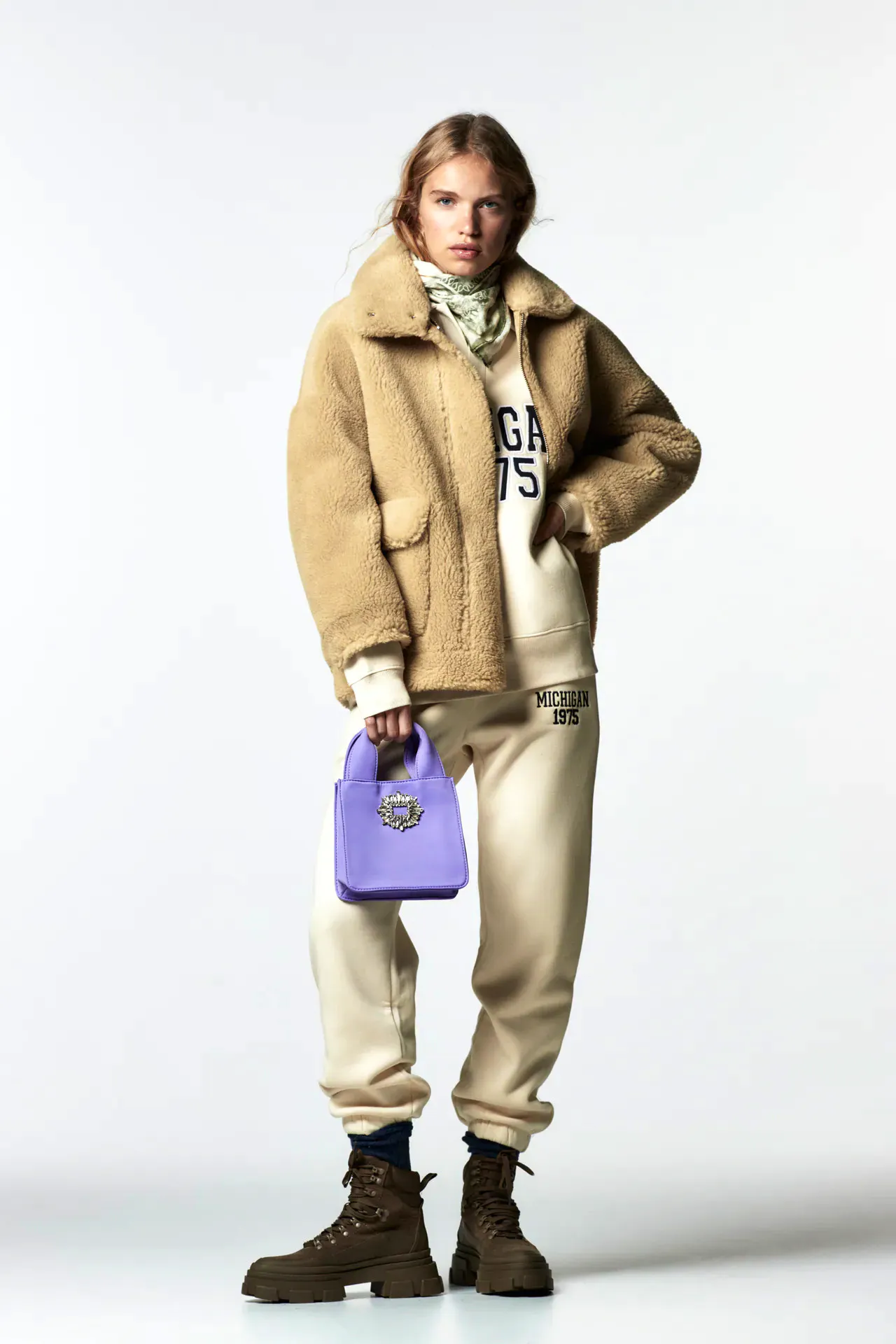 Double-Faced Faux Fur Jacket £59.99