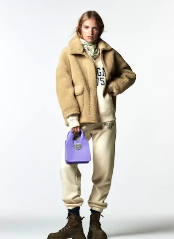 Double-Faced Faux Fur Jacket