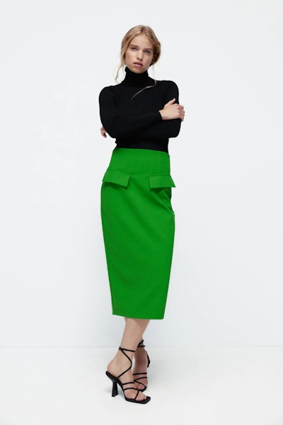 Pencil Skirt With Flaps £29.99