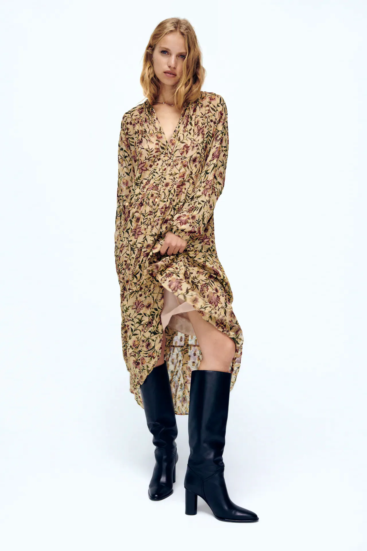 Printed Midi Dress £79.99