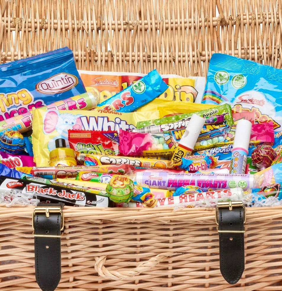 The Sweet Store Retro Sweet Hamper, £29.99
