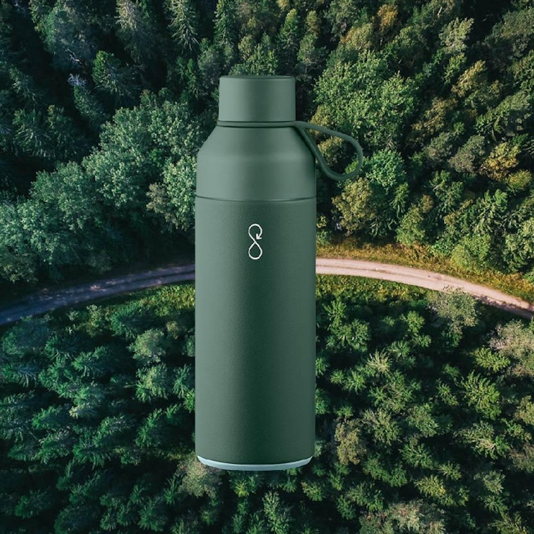 Bower Ocean Bottle In Forest Green