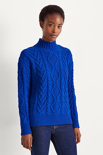 Ralph Lauren Cable-Knit Mockneck Jumper, £139