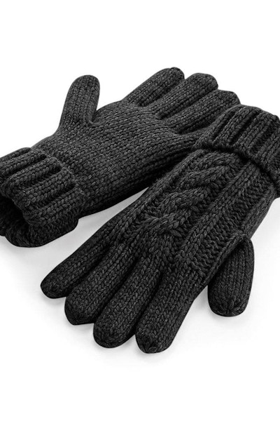 Pierre Francis Cable Knit Melange Gloves, £10