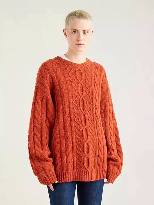 Levi’s Stay Loose Cable Crewneck Sweater, £95