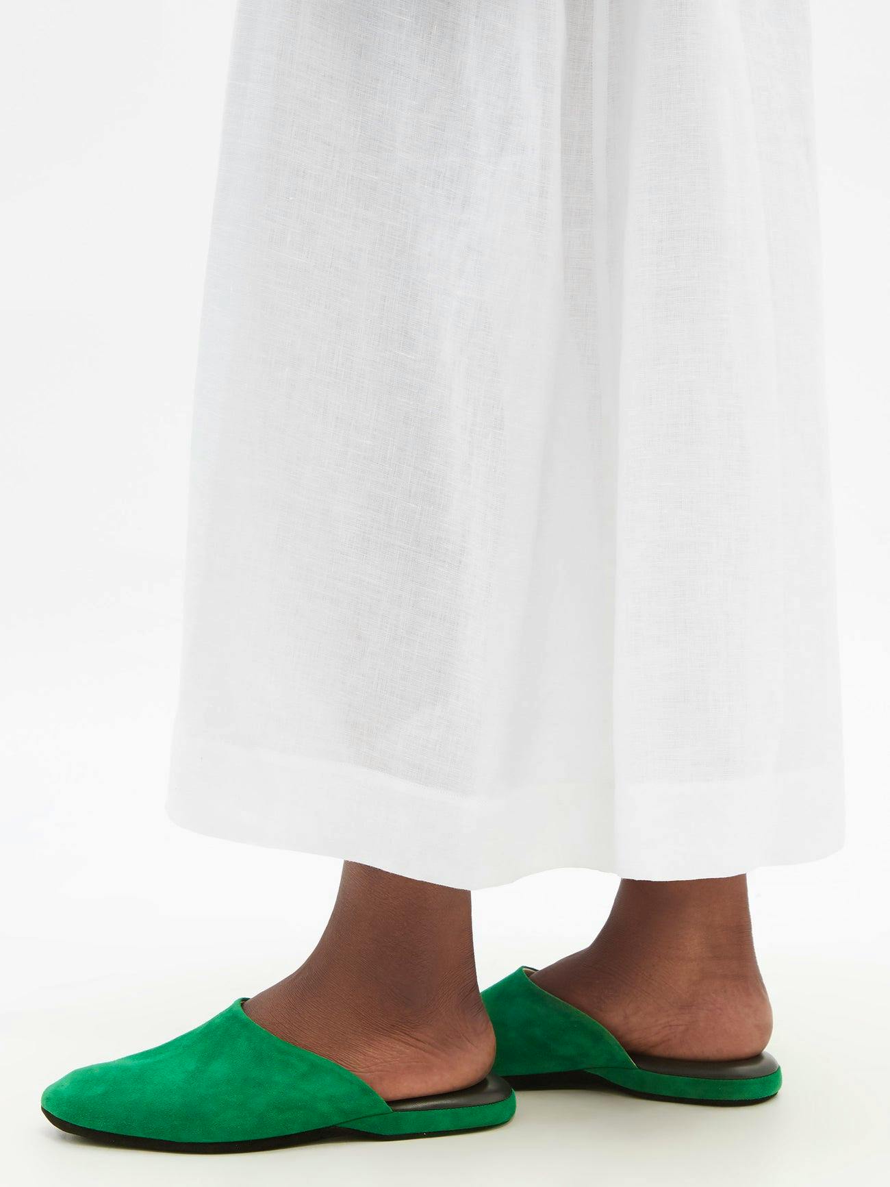 Charvet Suede Slippers, £325