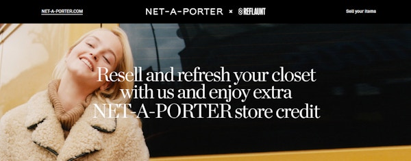 Pre Loved Fashion Net-a-porter Resell Reflaunt