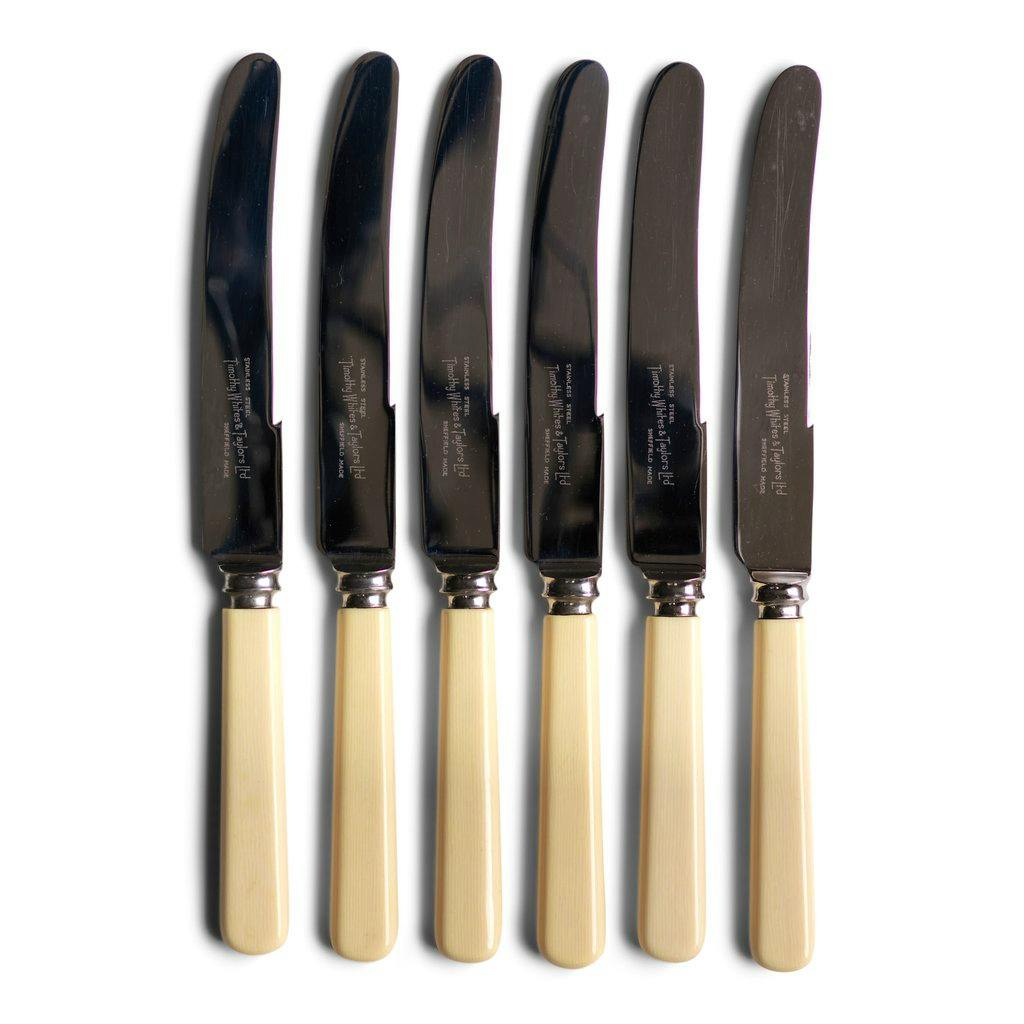AG Hendy  6 Dinner Knives, £64