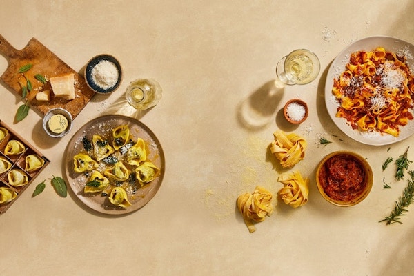 Pasta Evangelists Enjoy restaurant quality pasta at home with authentic sauces and garnishes. Gift a plan and the lucky recipient can select pasta dishes from the weekly menu, as well as preferred delivery dates. From £6 for three months of pasta.