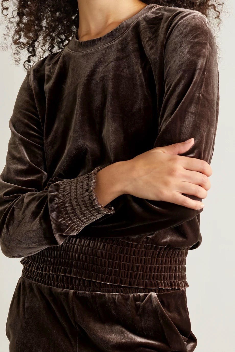 Commando Velvet Sweatshirt, £125