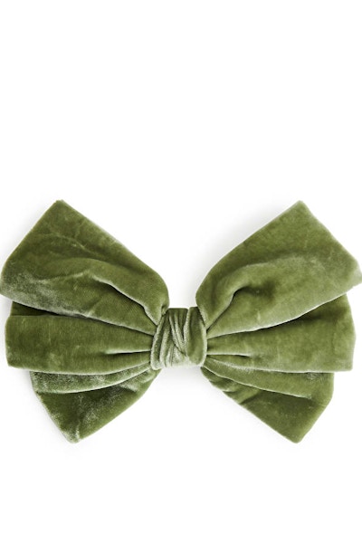 Arket Velvet Bow Hair Clip, £12