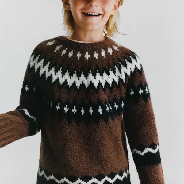 Zara Jacquard Knit Sweater, £25.99