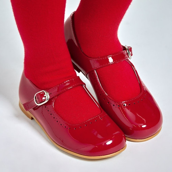 Children’s Salon Red Patent Leather Shoes, £42