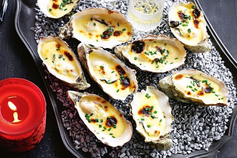 Champagne Oysters