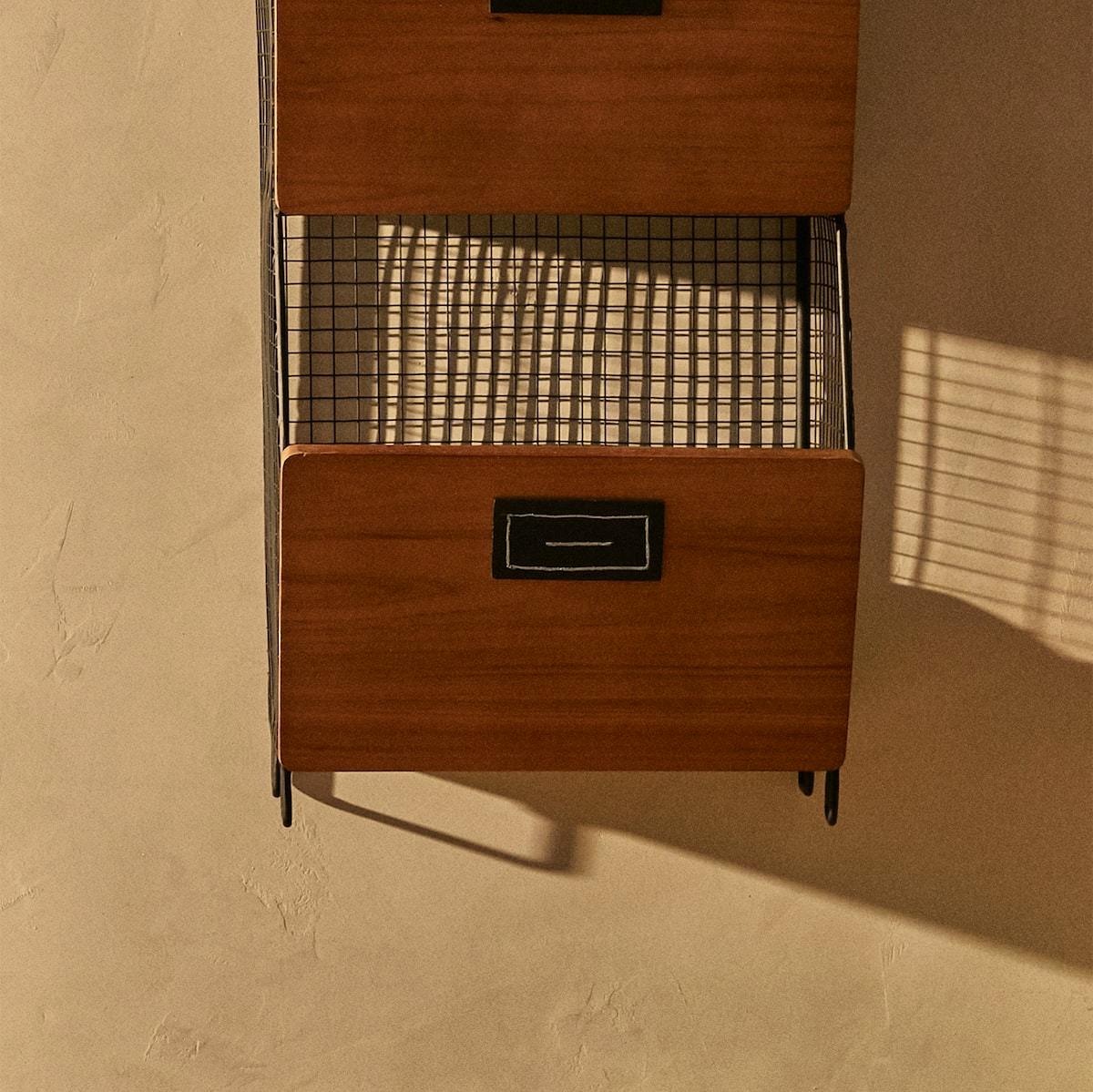 Zara Home Wood And Metal Piece Of Storage Furniture, £99.99