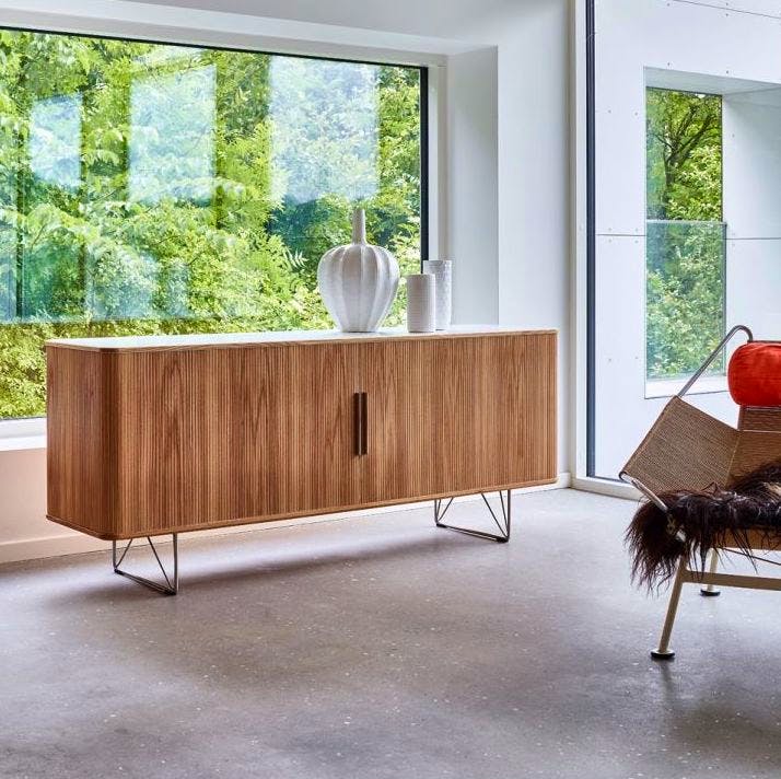 The Conran Shop AK 2730 Sideboard Corian & Oak, £4,809