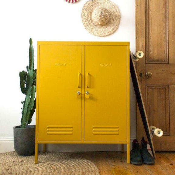 Mustard Made Midi Locker in Mustard, £298.95