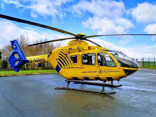 North West Air Ambulance Charity: A helicopter emergency medical service that provides enhanced pre-hospital care to patients across the North West of England.
