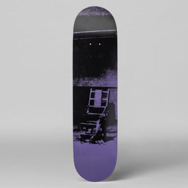 The Skateroom Electric Chair – Purple, Andy Warhol, €250