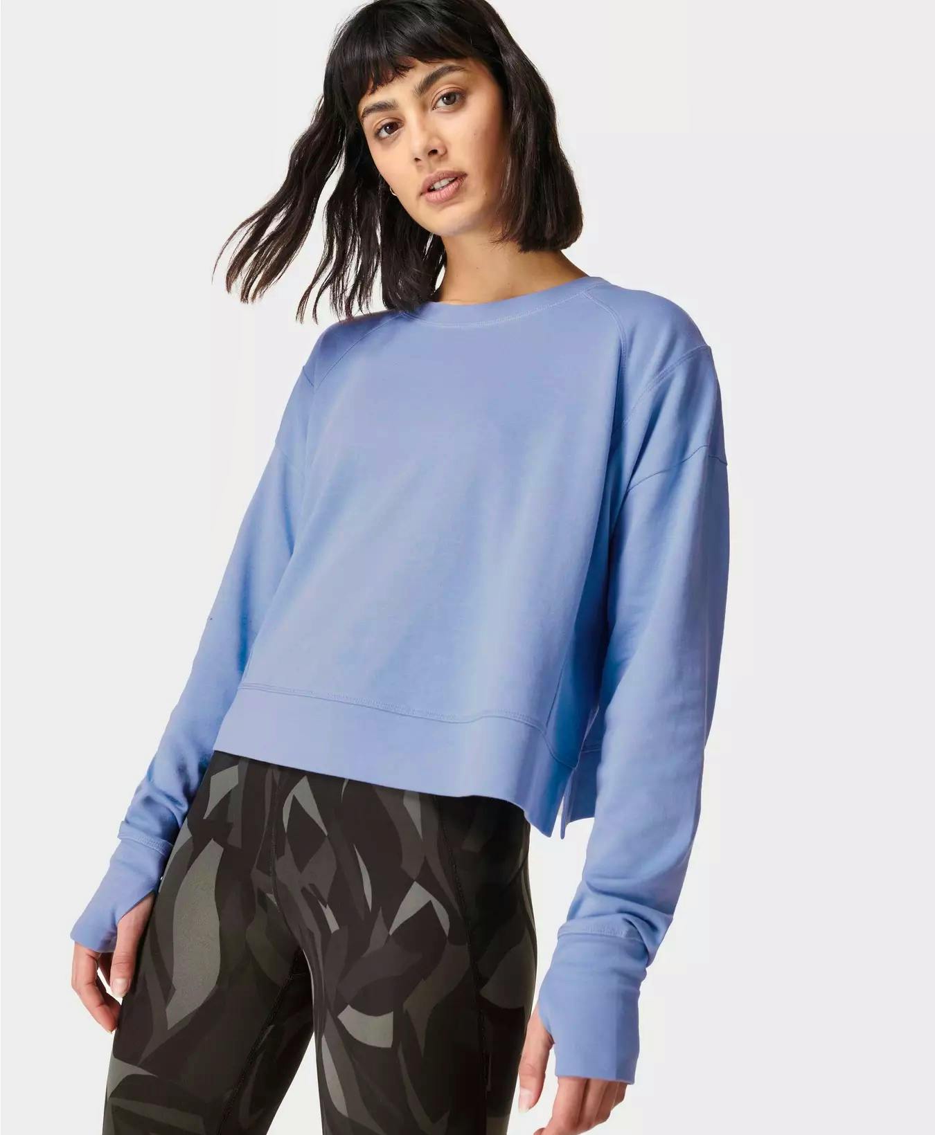 Sweaty Betty After Class Crop Sweatshirt, £60