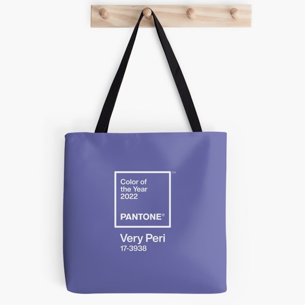 Red Bubble Very Peri - Pantone 2022 Color of the Year Tote Bag, £15