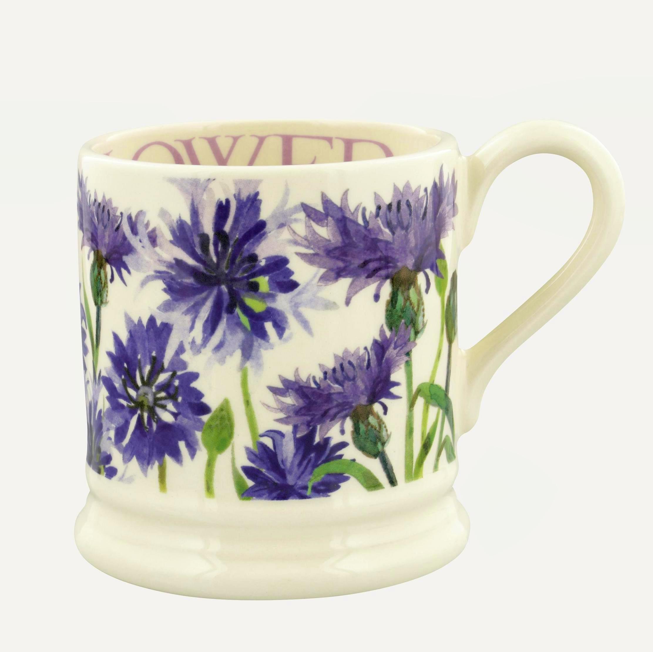Emma Bridgewater Flowers Cornflower Half-Pint Mug, £19.95