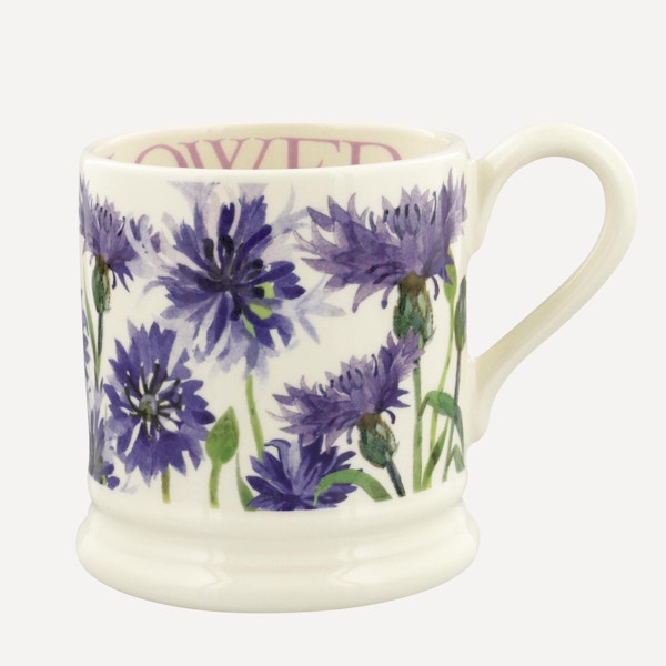 Emma Bridgewater Flowers Cornflower Half-Pint Mug, £19.95