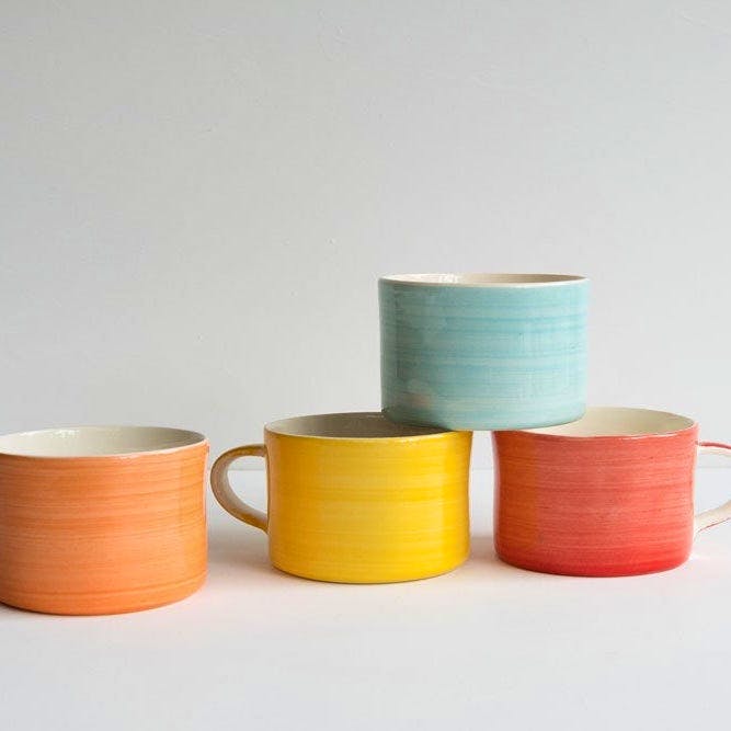 Musango Musango Plain Wash Mug – Turmeric, £18