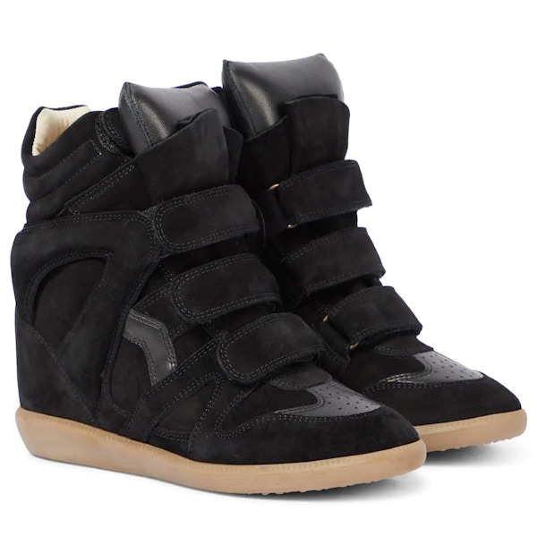 Isabel Marant Bekett leather and suede sneaker, £415