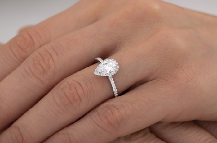 Purely Diamonds Engagement Rings Pear Shaped