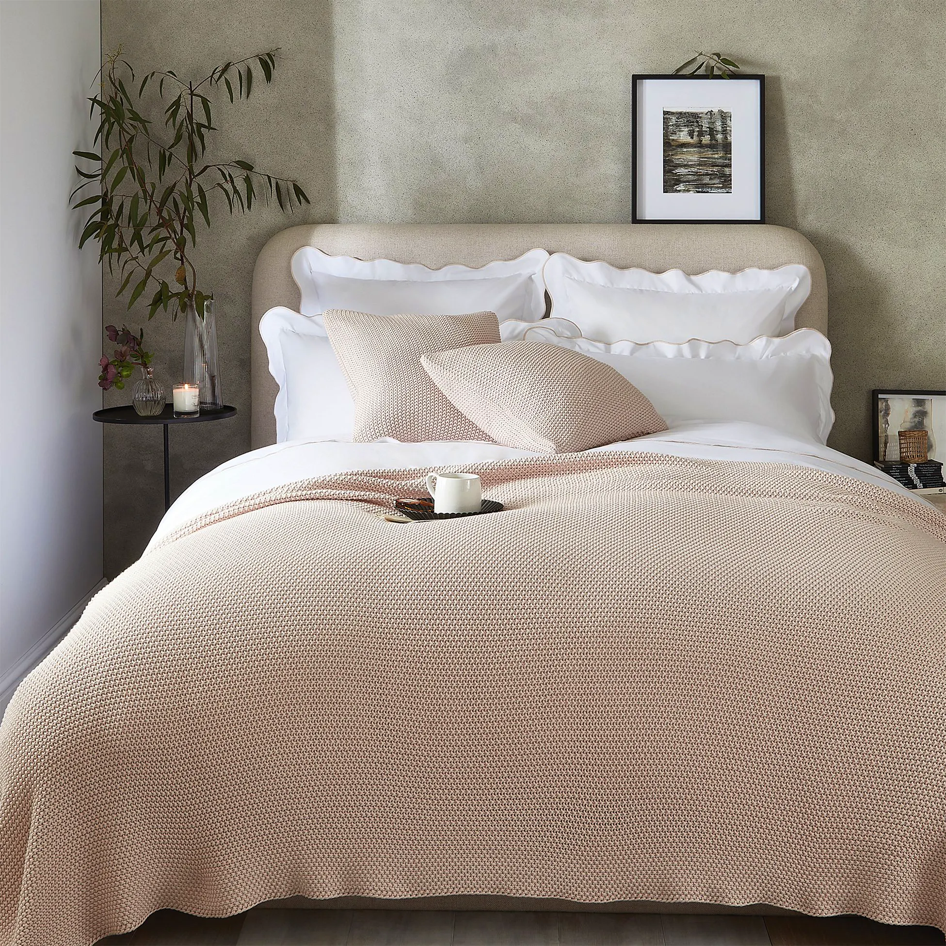 The White Company Lyra Throw, £90