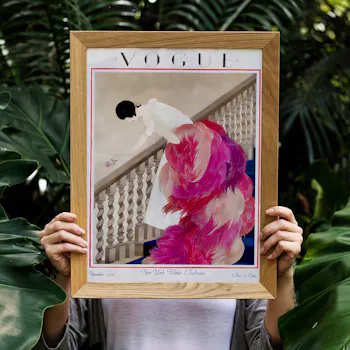 Vintage Vogue Magazine Cover