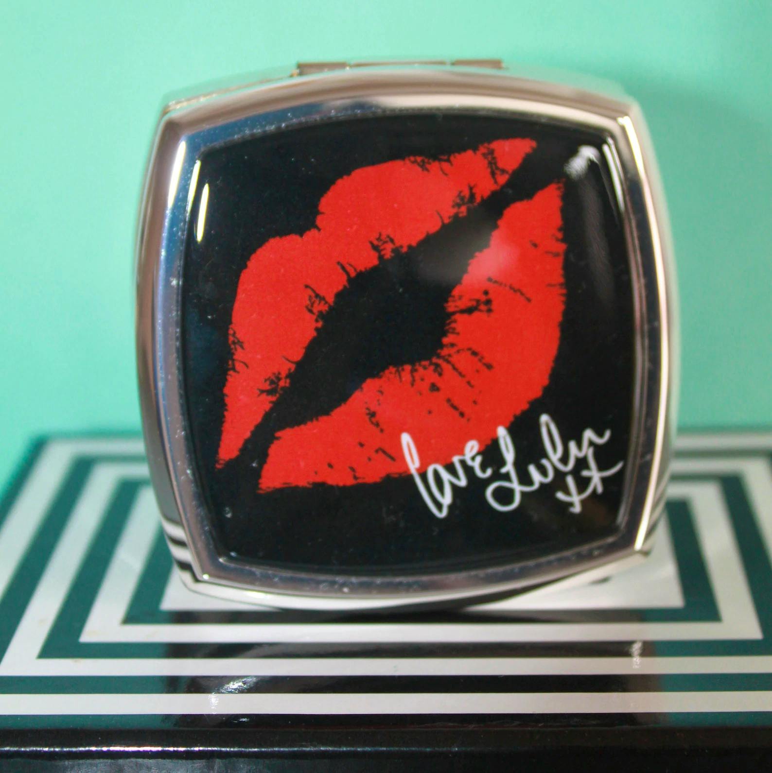 Lulu Guinness Compact Mirror £49